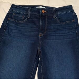 Nine West Dark Blue Straight Leg Jeans